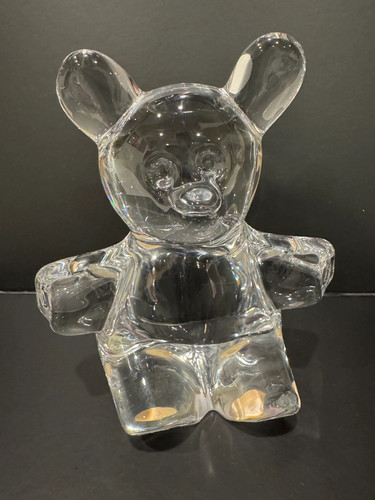 Daum crystal teddy bear - crystal,