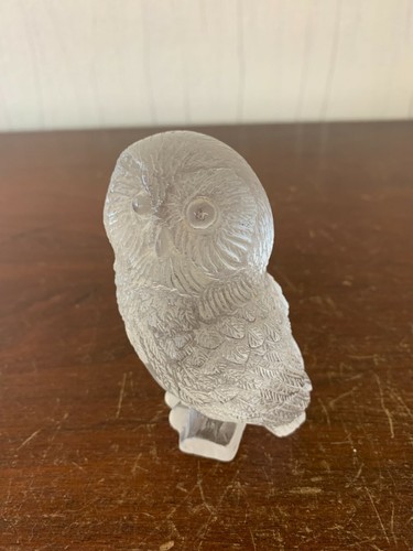Lalique daum crystal - daum, owl?
