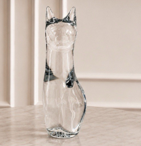 Daum france crystal cat - daum,