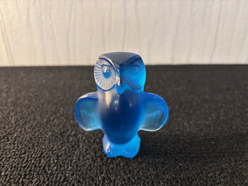 Sèvres crystal owl figurine - sèvres,