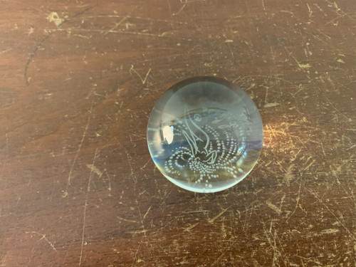Lalique crystal paperweight - lalique,