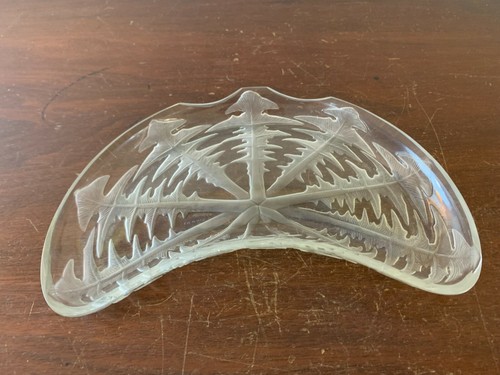 Lalique crystal catchall - crystal,