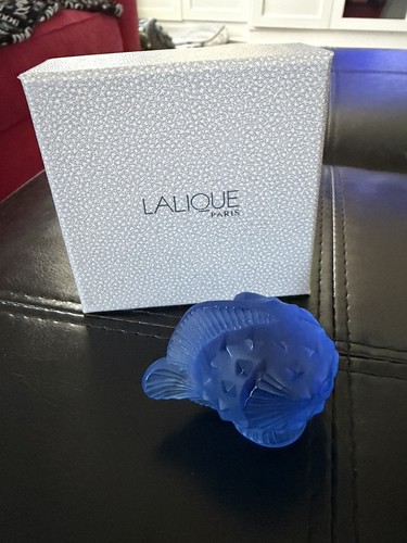 Vintage lalique cobalt blue - vintage,